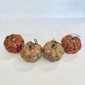 Baby Pumpkin Set (Orange&Gold)